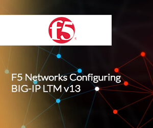 F5 Networks Configuring BIG-IP LTM v13